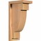 Ekena Millwork Alpine Smooth Corbel w/Backplate, Western Red Cedar, 5 1/2"W x 8"D x 16"H COR06X08X16ALP01SWR - alternate 1